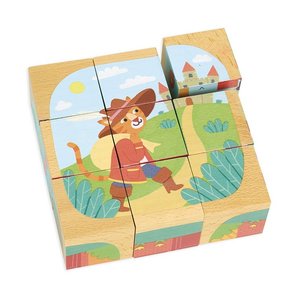 Cubes en bois les contes - VILAC2