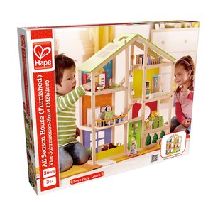 Grande maison de poupée avec mobilier - HAPE (2)