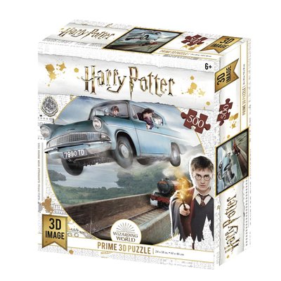 Puzzle 3D - Harry Potter - voiture volante