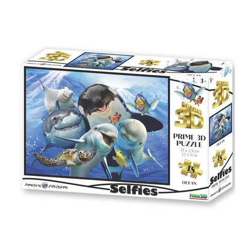 Puzzle 3D - Selfie De l' Océan - 48pcs1