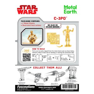 Star Wars C-3PO d'Or - Metal Earth3