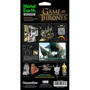 Navire silence Game of thrones - Metal hearth4