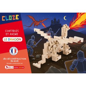 Construis et anime-  Le dragon - Cloze1