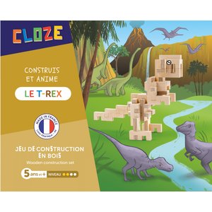 Construis et anime  le T-rex -Cloze1