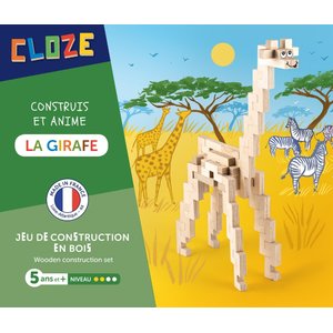 Construis et anime la girafe - Cloze1