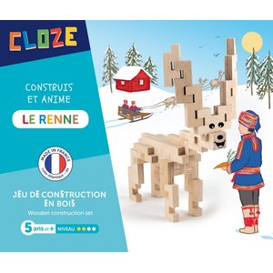 Construis et anim -  Le renne - Cloze1