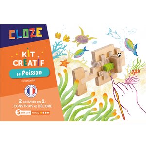 Kit créatif Le poisson -Cloze1