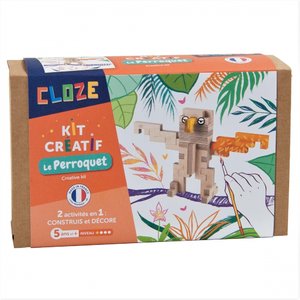 Kit créatif Le perroquet -Cloze3