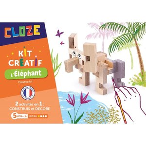 Kit créatif L'éléphant - Cloze3