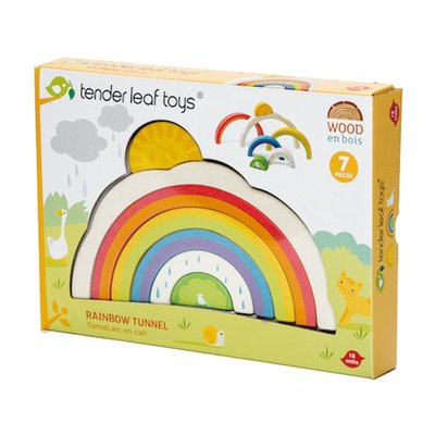Puzzle Tunnel Arc En Ciel - Tender Leaf Toys