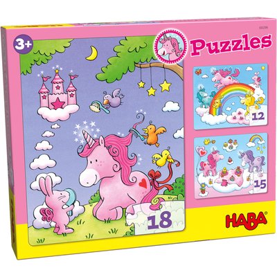 Puzzles Licornes dans les nuages - Haba